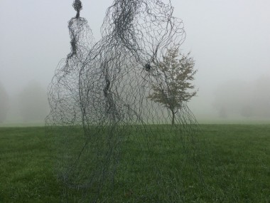 Magic Wire mesh sculptures by Pauline Ohrel