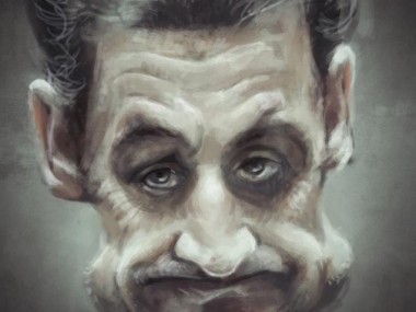 Eric scala – caricature sarkozy – AYEZ CONFIANCE !