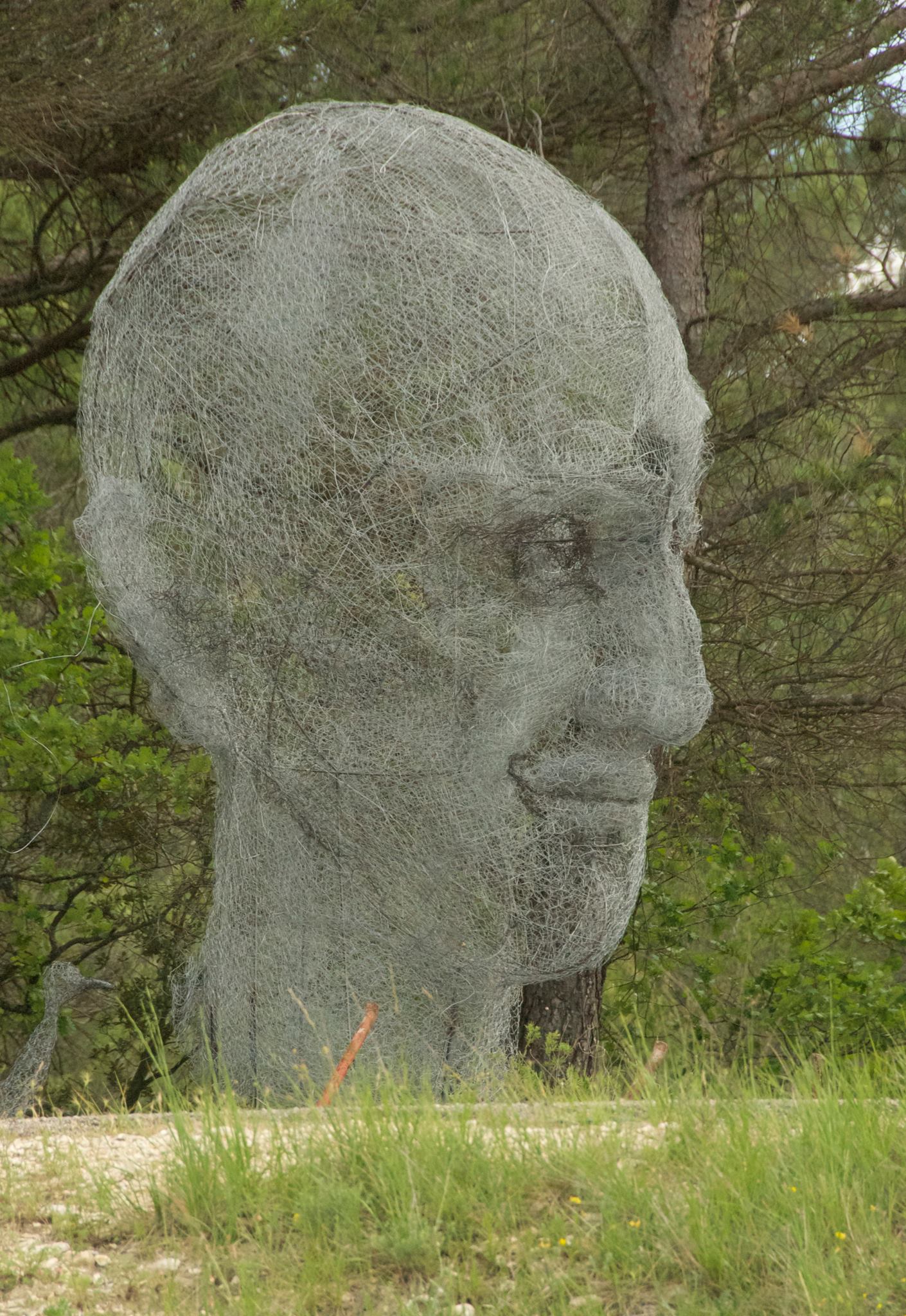 le veilleur bienveillant du Luberon- 3,3m grillage – Pauline Ohrel