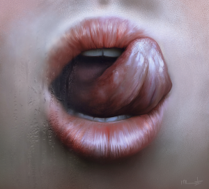 Isabella Morawetz - digital art - lips