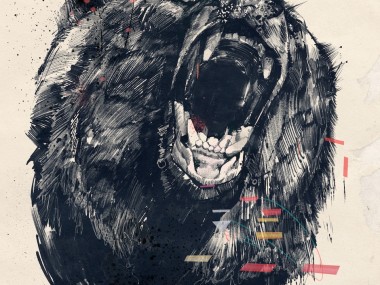 Russ Mills – bear digitale illustration