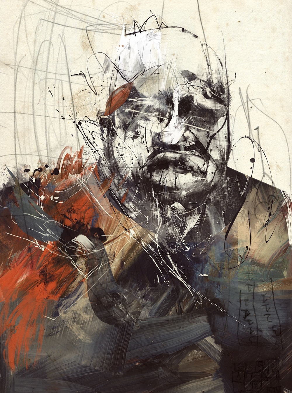 Russ Mills – chubbrock / digitale illustration