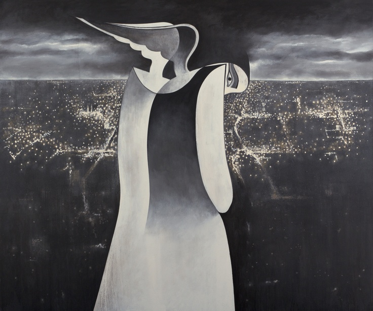 Safwan Dahoul – Syrian painter – Acrylic on canvas
