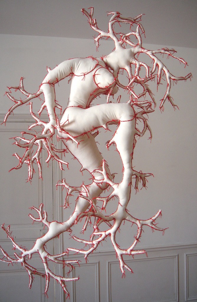 Armelle Blary - Daphné - sculpture textile