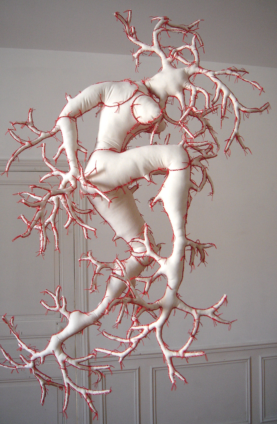 Armelle Blary – Daphné – sculpture textile