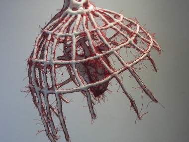 Armelle Blary – Echo -2004 – sculpture textile