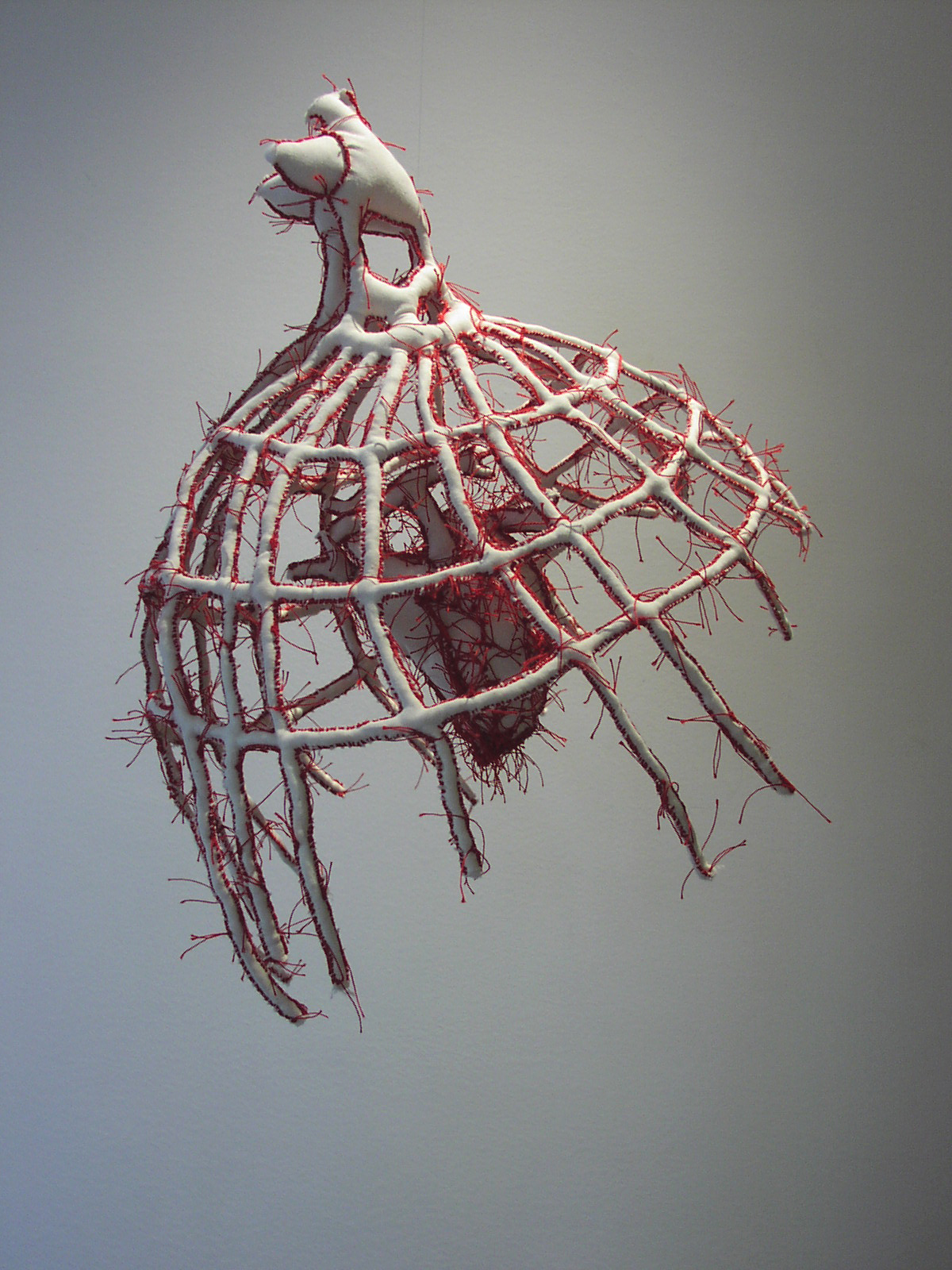 Armelle Blary – Echo -2004 – sculpture textile