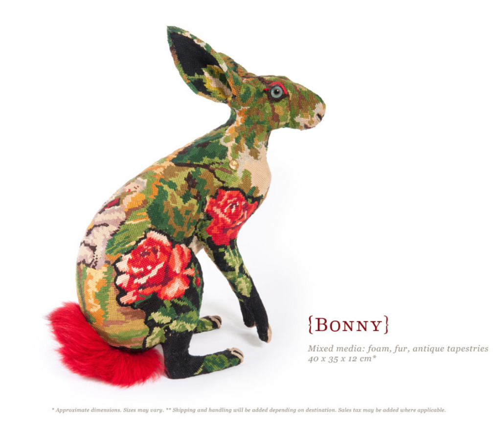 Frédérique Morrel - bonny - mixed media textile sculptures