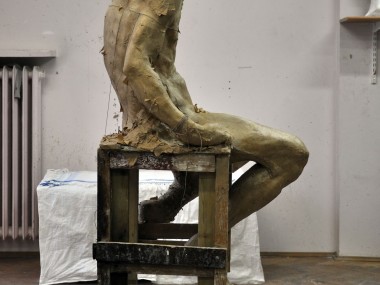 Grzegorz Gwiazda – heretyk sculpture