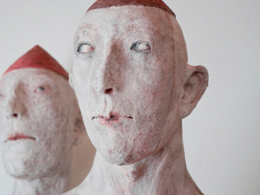 Patricia Broothaers – androgyn and bashful sculptures