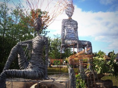 Rachel Ducker Wire Sculptures