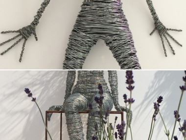 Rachel Ducker Wire Sculptures