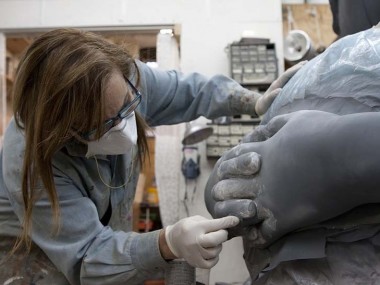 Sculptures hyperealistes Carole Feuerman working