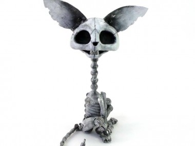 Steampunk sculptures – Igor Verniy – Cat death