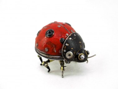 Steampunk sculptures – Igor Verniy – LadyBug