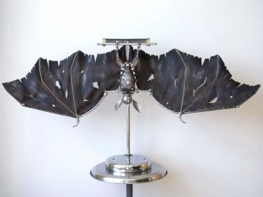 Steampunk sculptures – Igor Verniy – chauve souris