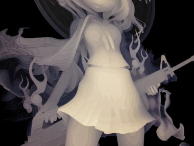 Kazuki Takamatsu – beautiful paintings monochroma