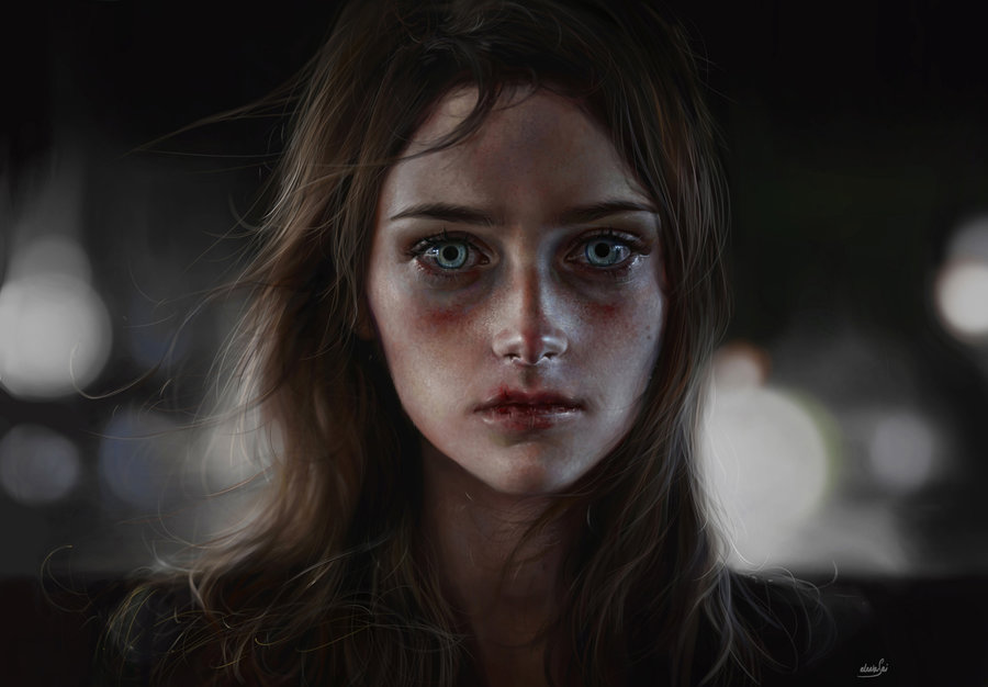 Digital painting – Elena sai