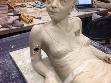 Sarah Louise Davey – Sculpture in progress