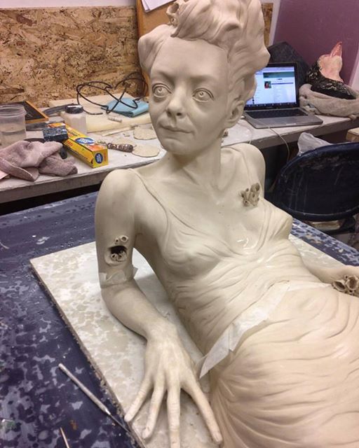 Sarah Louise Davey – Sculpture in progress