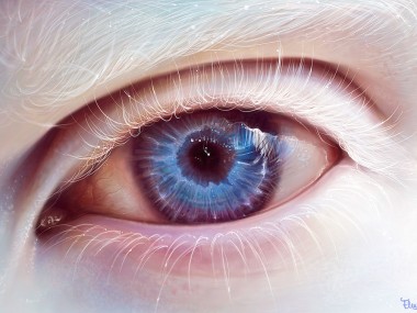 albino_eye_by_elenasai – Digitale art Eye