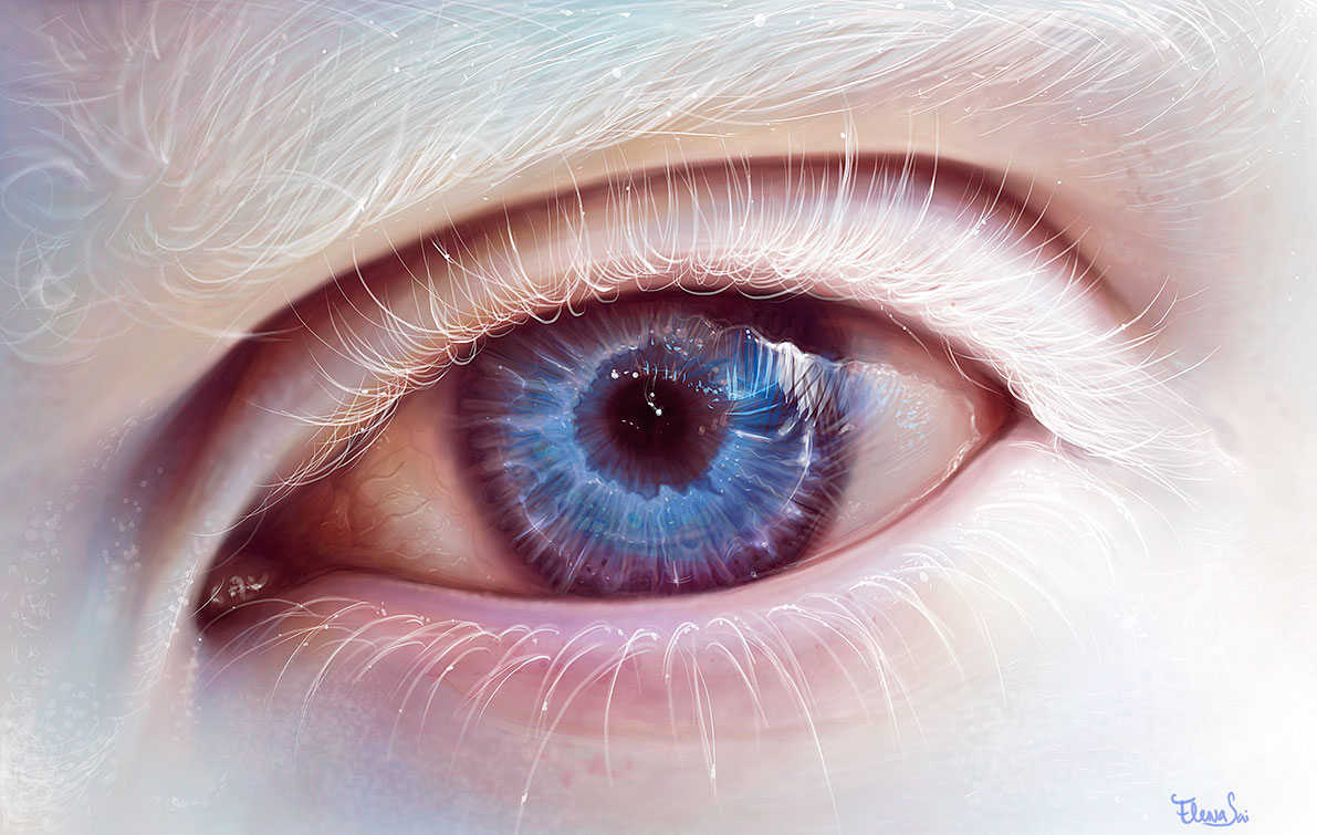 albino_eye_by_elenasai – Digitale art Eye