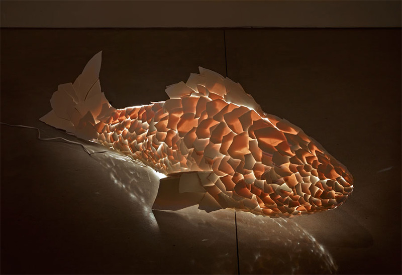 Fish Lamp by Frank O. Gehry