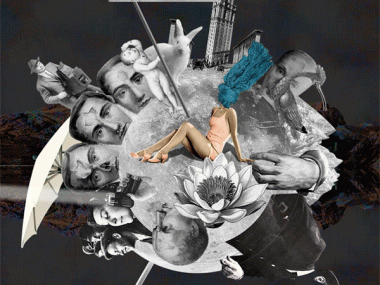 Isabel Chiara – playing / Collage gif