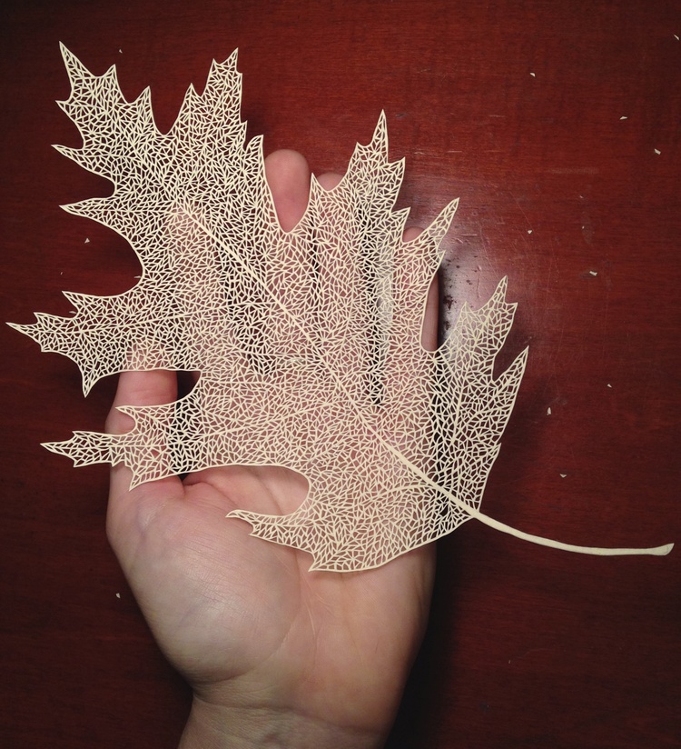 Paper carving artist – Maud White