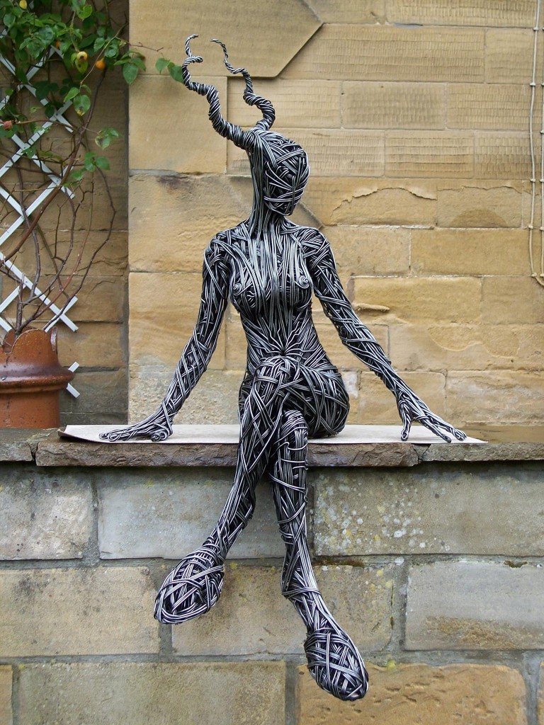 Richard Stainthorp - Female Faun 2006, steel wire