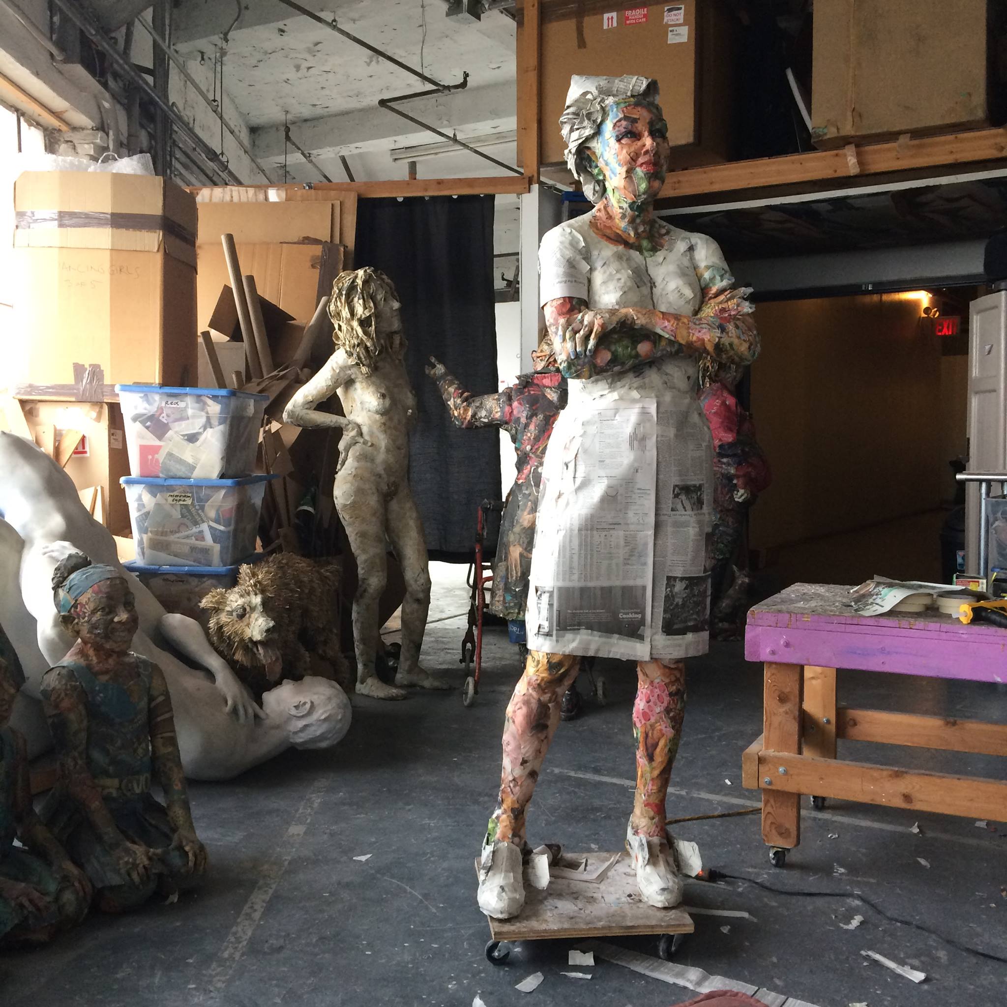 Will Kurtz – Papier mâché ART