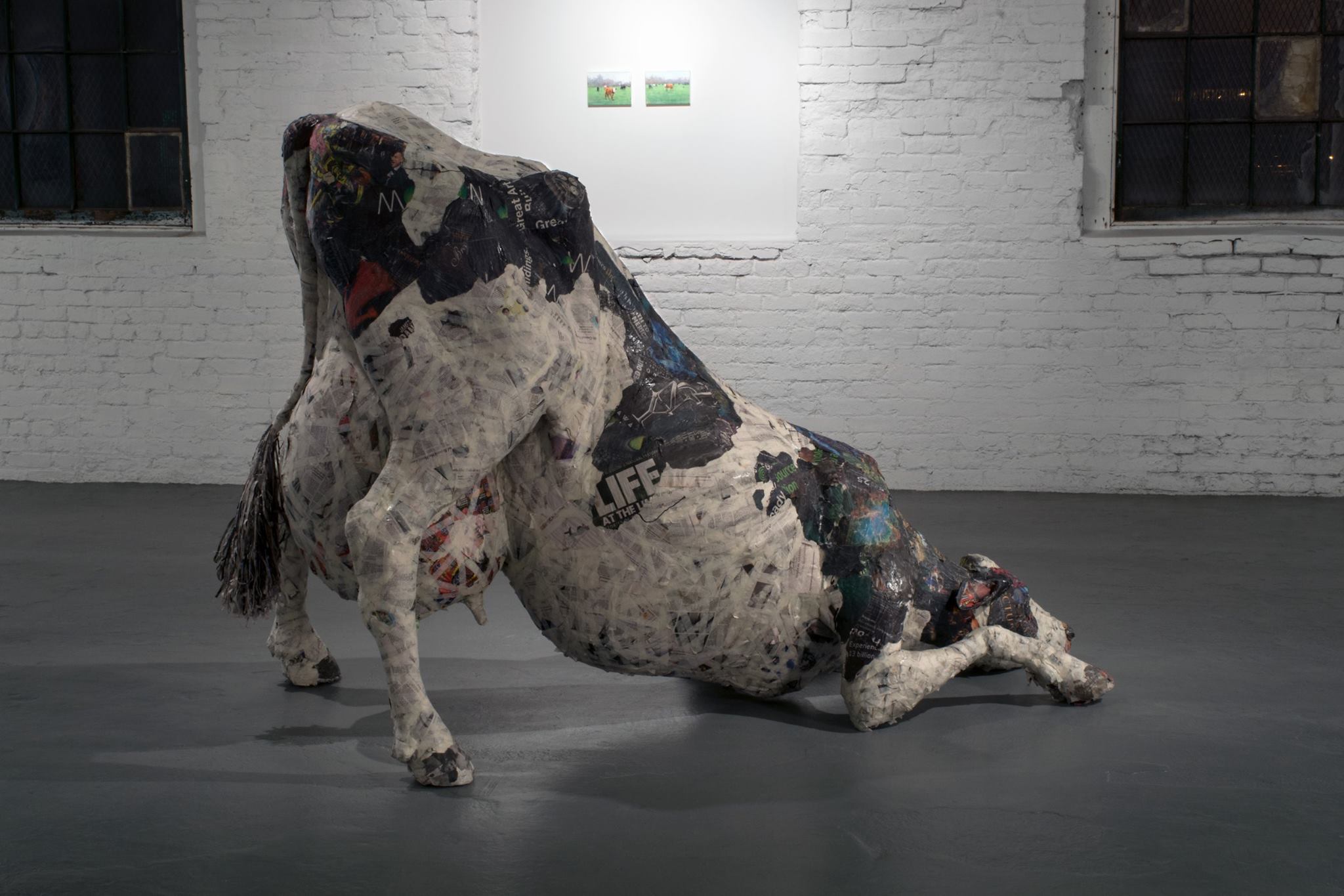Will Kurtz and Nicolas Sanchez – sculpture cow life