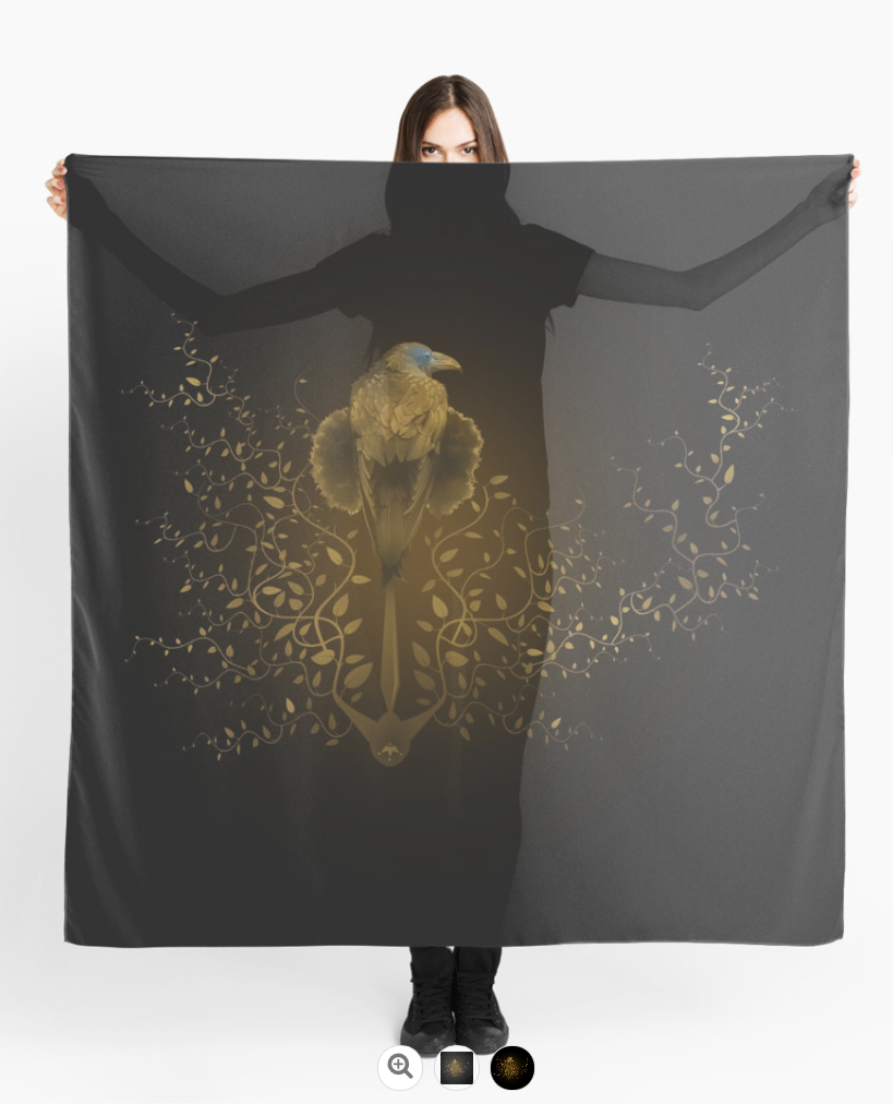 games of thrones – scarves impression Redbubble – foulards prsonnalisés ©LilaVert