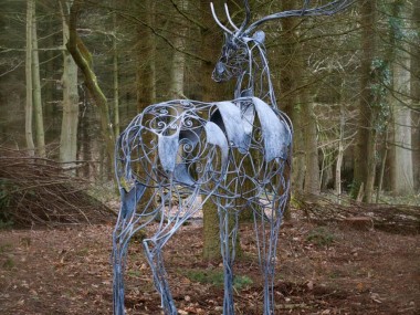 David Freedman – Deer Metal Sculptures