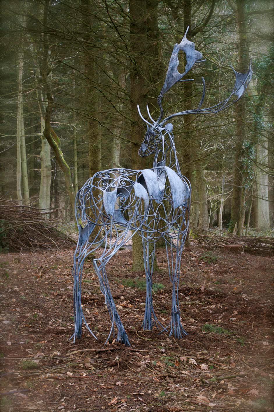 David Freedman – Deer Metal Sculptures