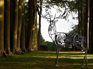 David Freedman – Deer Metal Sculptures