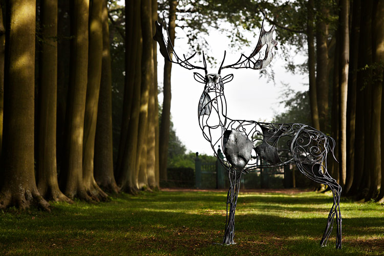 David Freedman – Deer Metal Sculptures