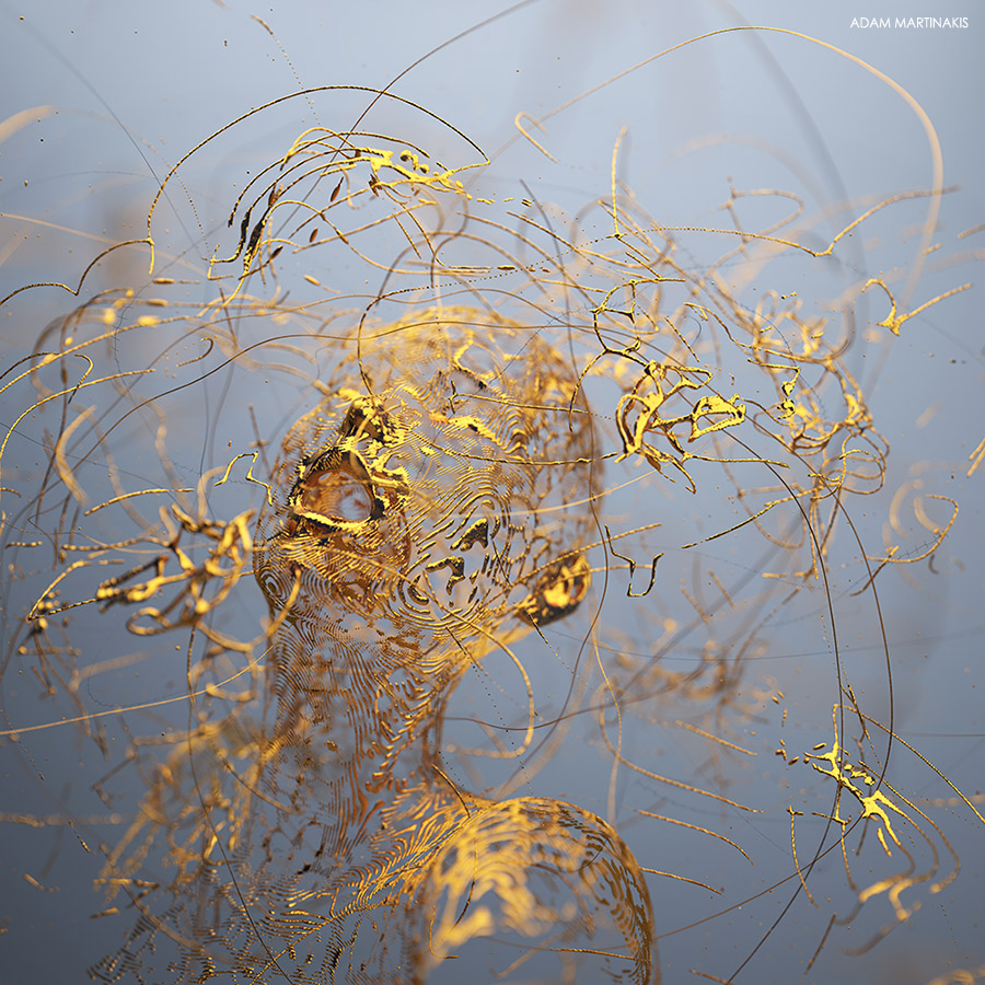 Adam Martinakis – Digital art – Golden_Boy