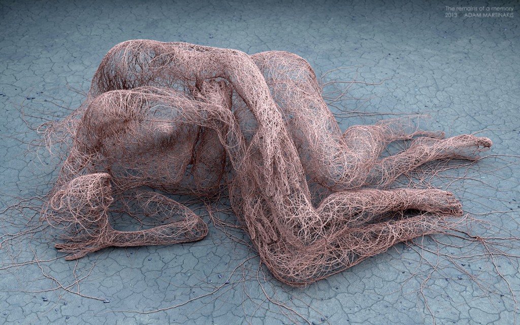 Adam Martinakis - Digital art - The remains of a memory