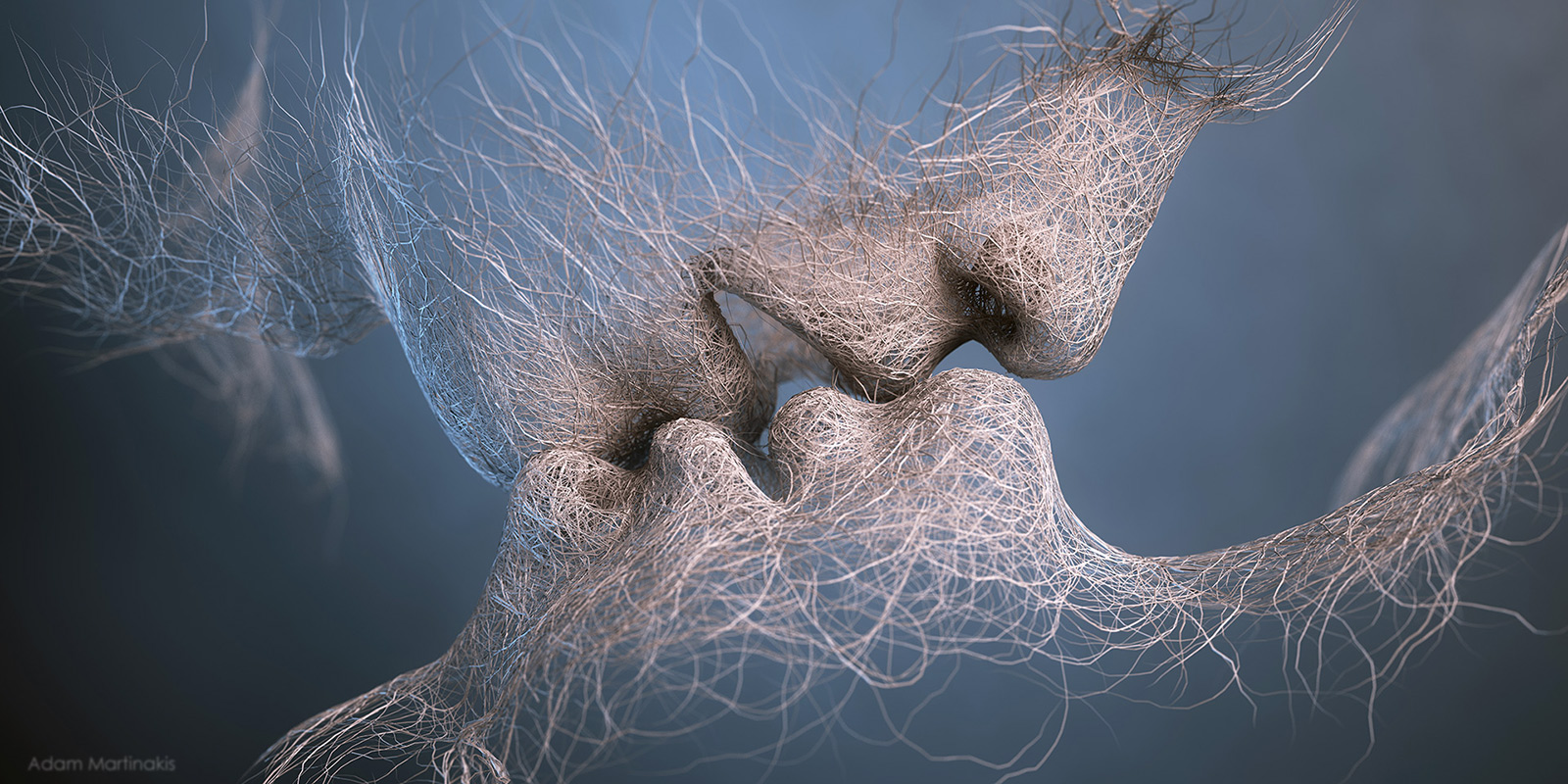 Adam Martinakis – Digital art – last kiss