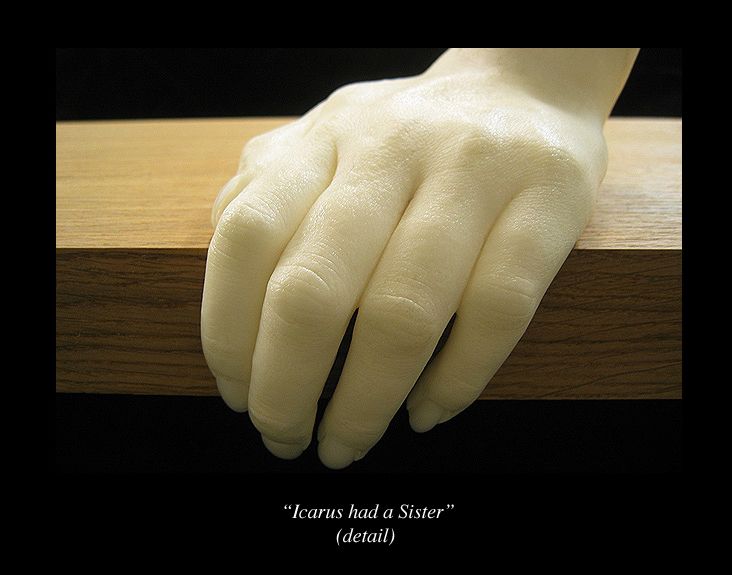 Icarus had a sister – 3D print – Hand detail