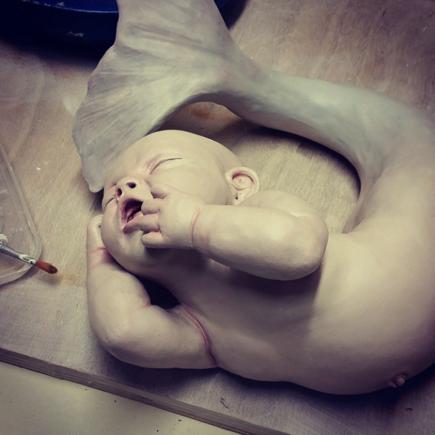 Ronit Baranga – sculptures baby siren