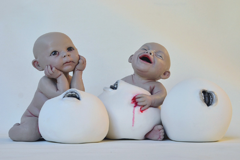 Ronit Baranga – sculptures baby