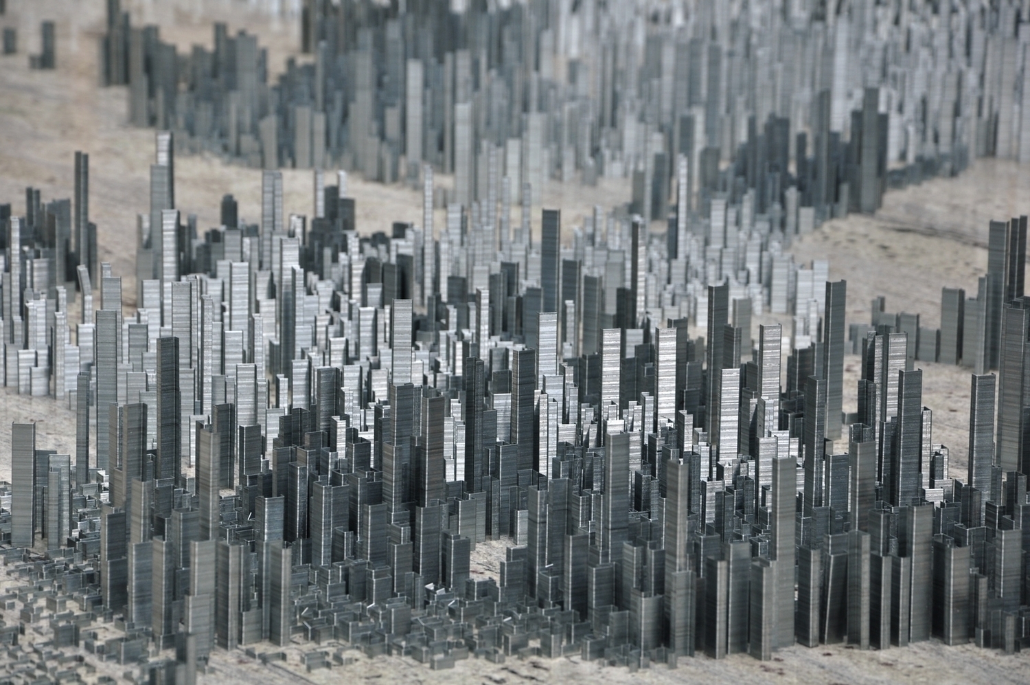 Peter Root – 100,000 staples installation