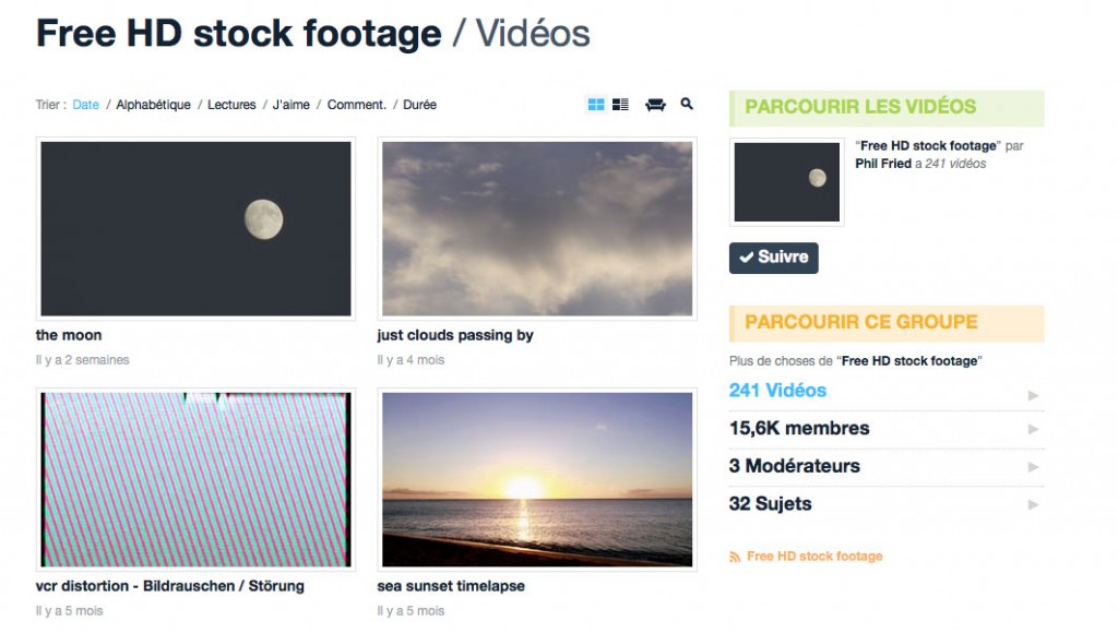 Free HD stock video vimeo