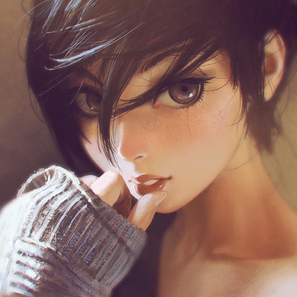 Ilya Kuvshinov – digital illustration