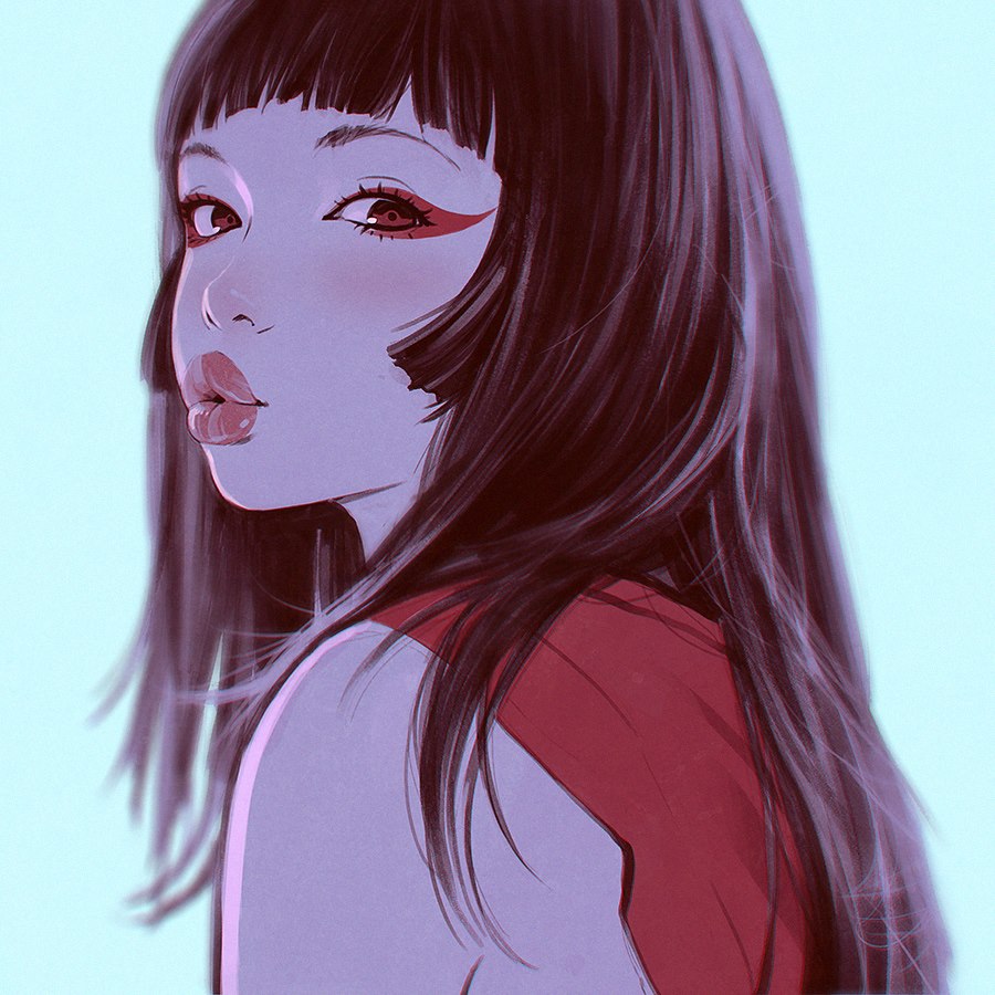 Ilya Kuvshinov – digital illustration – illustrator