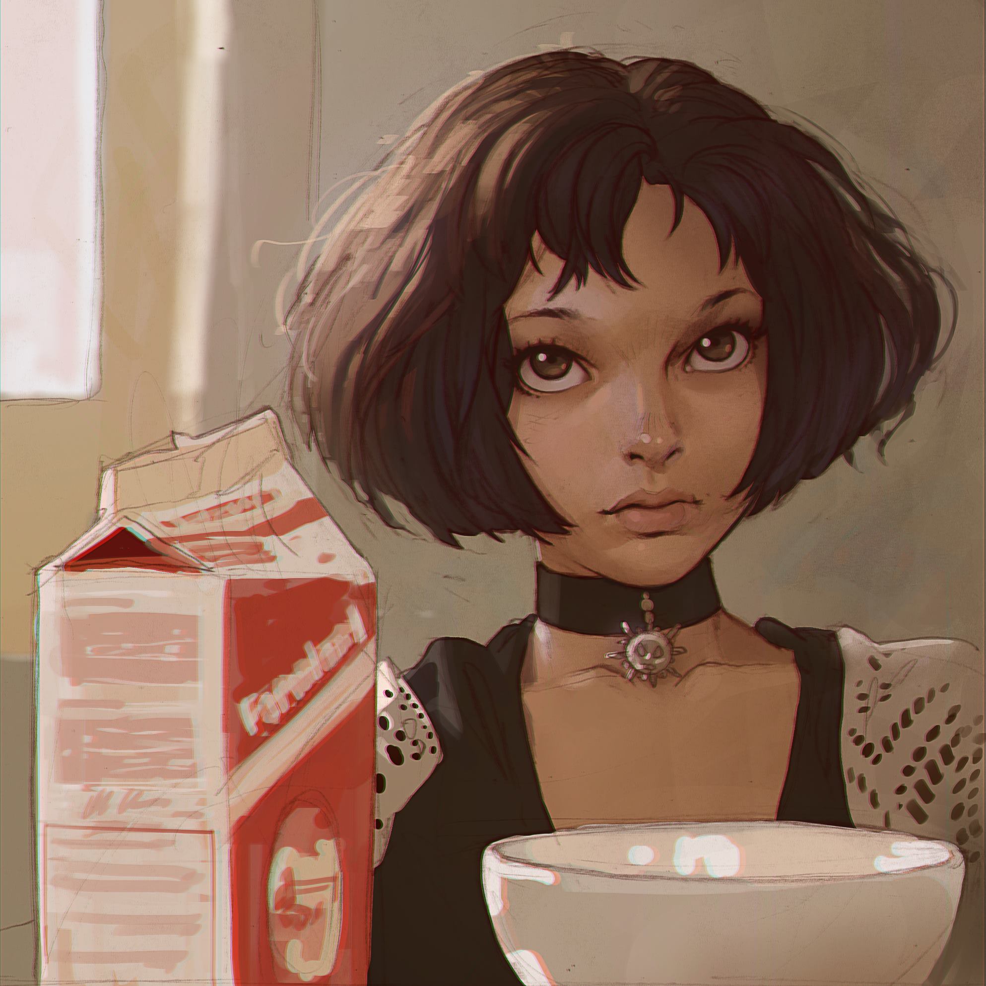 Ilya Kuvshinov – digital illustration