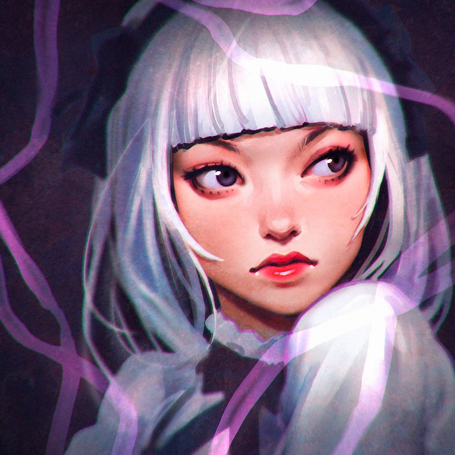 Ilya Kuvshinov – digital illustration