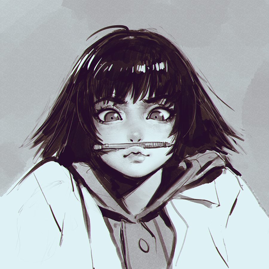 Ilya Kuvshinov – digital illustration